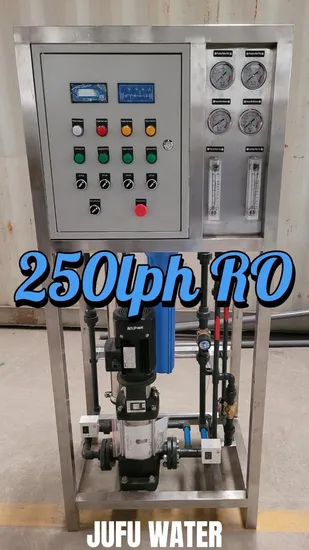 Équipement de traitement de l'eau RO 250lph, système de Purification de l'eau, filtre à eau par osmose inverse pour boire