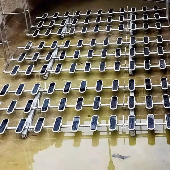 Diffuseur fin de plat de bulle pour l'aérateur industriel de plat de la taille 650*150mm de traitement des eaux résiduaires