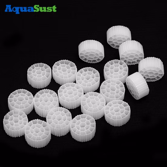 Haute qualité K1 K3 K5 Mbbr Bio médias filtrants pour usine de traitement des eaux usées