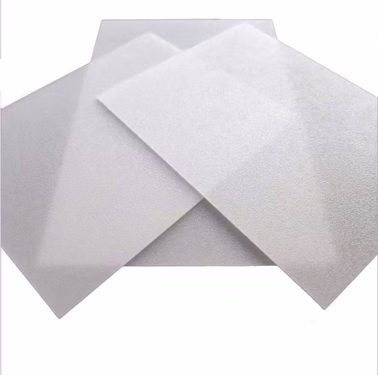 Plaque de diffusion pour diffuseur de lumière acrylique TV